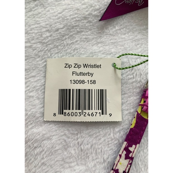 Vera Bradley Zip Zip Wristlet- “Flutterby” pattern - Picture 6 of 6